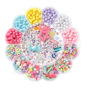 Kit Miçangas Flor 