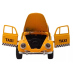 Carrinho Fusca Taxi Fricção