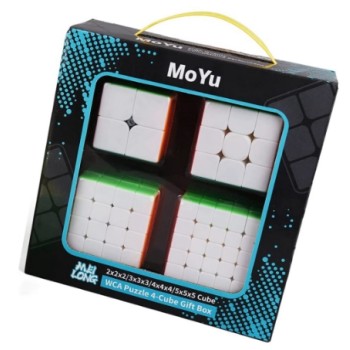 Kit 4 Cubos Mágicos 