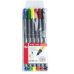 Caneta Fine Line 6 cores 