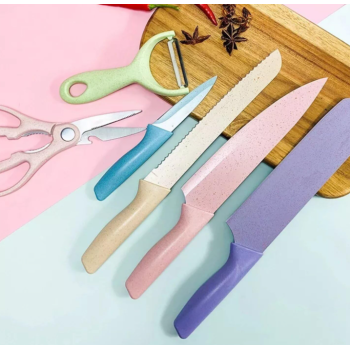 Kit Facas Coloridas 