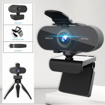  Webcam 1080p Full Hd 360° 