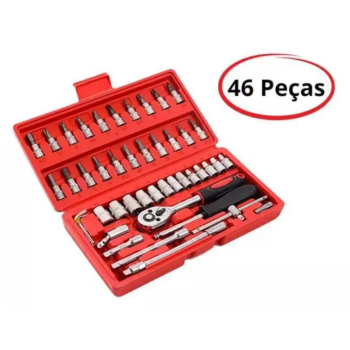 Kit Ferramentas Com 46 Peças 