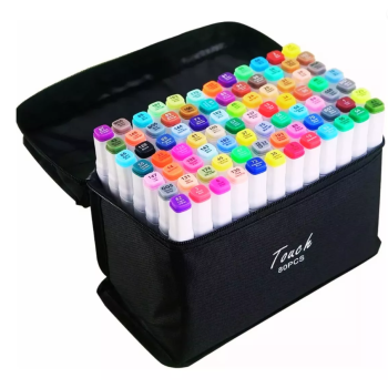 Kit Caneta Marcador C/ 80
