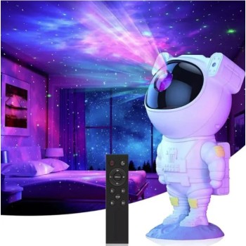 Astronauta Projetor Bluetooth