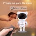 Astronauta Projetor Bluetooth