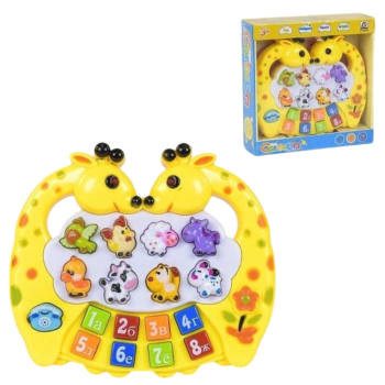 Piano Musical Baby Girafa 