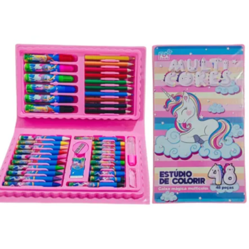 Estúdio de colorir 48 Peças 