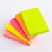Bloco de notas adesivo grande 76x101mm - cores vivas