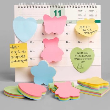 Post-It Adesivo AutoAdesivo BlocoDe Notas 100 Folhas Formas