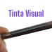 Caneta Gel tinta Azul estampa marrom cor e ponta fina 0.5mm com diamante cabeça