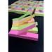 Folhas Marcador de Página Flag Plastico 5 cores com 100 un cada /Fluorescentes Adesivo