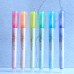 KIT 6 Marca texto de Glitter Flash Colorido Tinta Com Prata Pronto a Entrega Material escolar