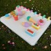 Kit 5 pçs borracha apagador guloseimas simulação realidade fofinho SweetTime Wb-3398