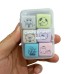 KIT com 6 pçs cada Mini Borracha Candy Eraser / PAPELARIA