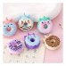 Pacote com 6 Mini Borrachas Donuts Desmontável Kawaii / PAPELARIA