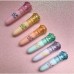 Mini Marca Texto Patinha de Gato Kawaii Sosu Cat- Cores Vibrantes - Kit com 6 unidades
