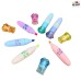 Mini Marca Texto Patinha de Gato Kawaii Sosu Cat- Cores Vibrantes - Kit com 6 unidades
