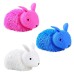 Brinquedo Boneco Anti Stress Mania Floflys Coelho fofinho barato 19cm x 13cm x 10cm