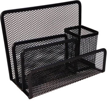 Porta caneta e suporte ( Partes com 3 Aberto +1 Porta ) organizador para mesa/Escritório/Botique de papel/Rack arquivo Barato