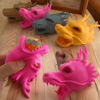 Dragão Cabeça Com Uva Fidget Toy Brinquedo fofinho Squishy Apertar