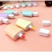 Kit 6 Marca Texto Mini Picolé Sorvete Fofo Formato de Picolés Fluorescente Coloridas e Divertidas Ifantil