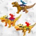 Brinquedo Dinossauro Robô De Brinquedo Com Luzes Led Movimento E Som