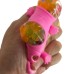Jacaré Com Uvas Bola Cor De Liso Claro Com Branco Squishy Brinquedo Apertar Anti Estresse