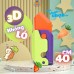 Grande 20 CM Faca De Cenoura De Descompressão Gigante 3D Brinquedo Pequeno Impressão Por Gravidade anti stress Pegadinha criança