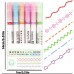 6 Cores Caneta Carimbo Roller Marca Texto