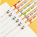 6 Cores Caneta Carimbo Roller Marca Texto