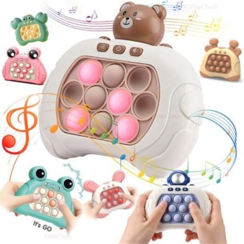 POP IT Console Mini Game Fofinho de Apertar Fridget Toys Anti-Stress competição