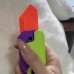 Pequeno Luminoso Faca 3D Impressão Mini Modelo Brinquedo De Descompressão Pegadinha Anti-Stress Barato
