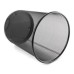 12 L Grande Lixeira Metal Aramado Cesto de lixo 12 L Preta Redonda Para Escritório Casa Quarto