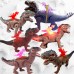 Brinquedo Dinossauro Robô De Brinquedo Com Luzes Led Movimento E Som