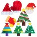 Brinquedo Natal Pop It Bolhas Sortidos Silicone Fidget Brinquedo de Apertar Antiestresse