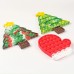 Brinquedo Natal Pop It Bolhas Sortidos Silicone Fidget Brinquedo de Apertar Antiestresse
