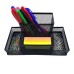 Porta Lapis Preto Porta Caneta Porta Treco Organizador de Mesa cor aleatorio Metal Aramado 4 Divisorias Mesa Escritorio Barato