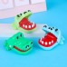 Mini Brinquedo Infantil Crocodilo Boca De Dentista Mordida 7,3*4,2*5,5 cm Barato