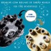 Brinquedo Máquina Automática Gatling Infantil De Bolhas De sabão Com Refil de Bolha De Sabão