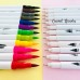 100 Marcadores Coloridos Conjunto De Cabeça Dupla Caneta Destacadora Pincel De Aquarela Caligrafia De Volta À Escola
