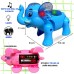 Brinquedo LED Elefante Robo De Brinquedo Com Som E Luz Musical Late Anda