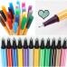 Kit de canetas com 12 cores Fine Line Coloridas Ponta Fina 0.4 mm Fineliner