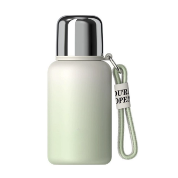 Garrafa Térmica 500ml Inox Com Tampa Luminario Com Alça  CX-7088