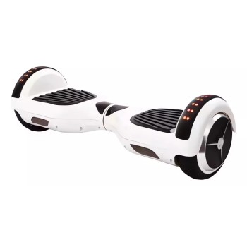 Hoverboard Skate Elétrico 6.5 Polegada Led Bluetooth Com RGB - CX6704