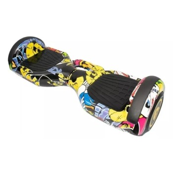 Hoverboard Skate Elétrico 6.5 Polegada Led Bluetooth Cores - CX6668