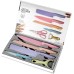 KIT Facas Com 6 Peças Colorido - CX-70133