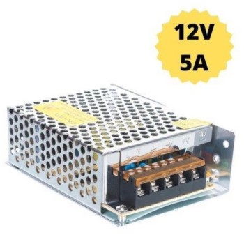 Fonte Colmeia Mini Chaveada 12v 5A - 20025