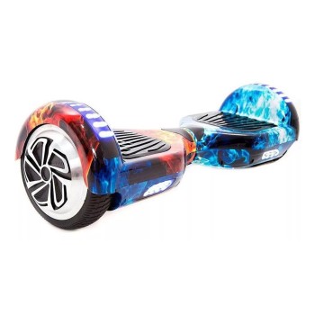 Hoverboard Skate Elétrico 6.5 Polegada Gelo e Fogo CX7703