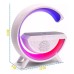 Luminária G Com Relógio Smart Bluetooth Caixa de Som Sem Fio - 20176